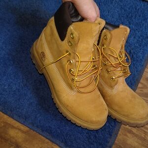 Timberland Kids Tan Boots